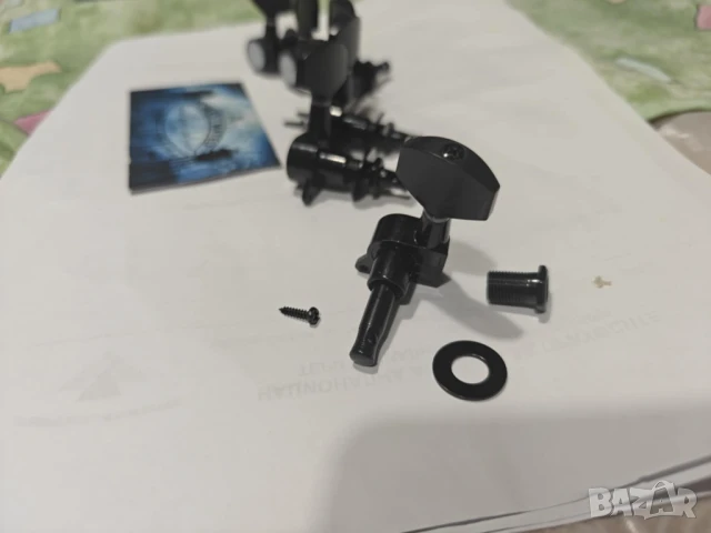 Черни ключове 3 леви и 3 десни, снимка 2 - Китари - 50878455