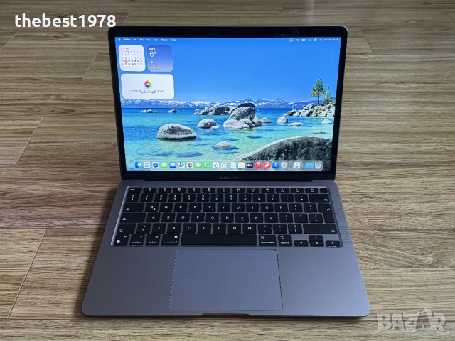 MacBook Air M1 SPG`8 CPU/7 GPU/8GB RAM/256GB SSD/Бат 15ч, снимка 2 - Лаптопи за работа - 53053283
