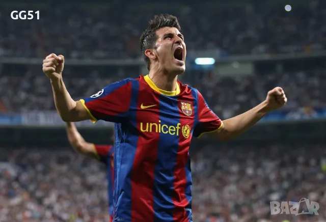 David Villa/Давид Вила домакински екип на Barcelona 2010-2011, снимка 10 - Футбол - 48080398