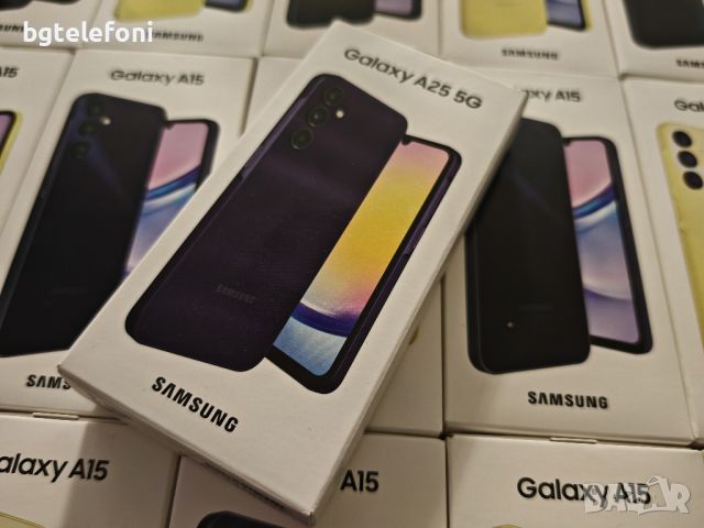 Samsung Galaxy A25 5G  6/128,чисто нови,2 години гаранция, снимка 3 - Samsung - 45954205