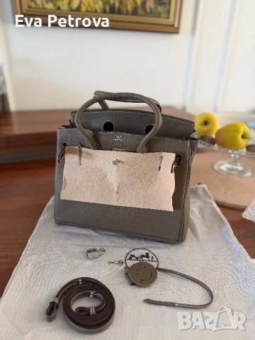 Hermes Birkin 30 дамска чанта того , снимка 10 - Чанти - 54291894