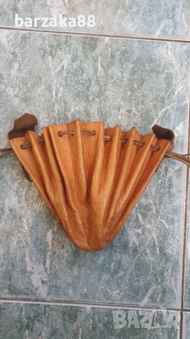 Стара кожена Кесия, снимка 4 - Антикварни и старинни предмети - 54283269