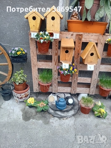 Къщички за птици, снимка 7 - Декорация за дома - 54168607