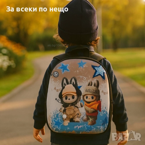Labubu Детска Раничка За Детска Градина Ясла Или Разходка Лабубу Код SV-3, снимка 2 - Раници - 52499303