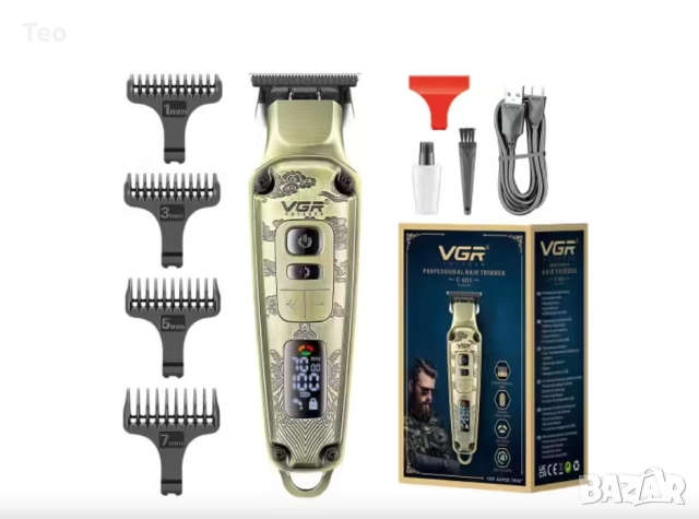 Машинка за подстригване VGR, снимка 3 - Машинки за подстригване - 52409947