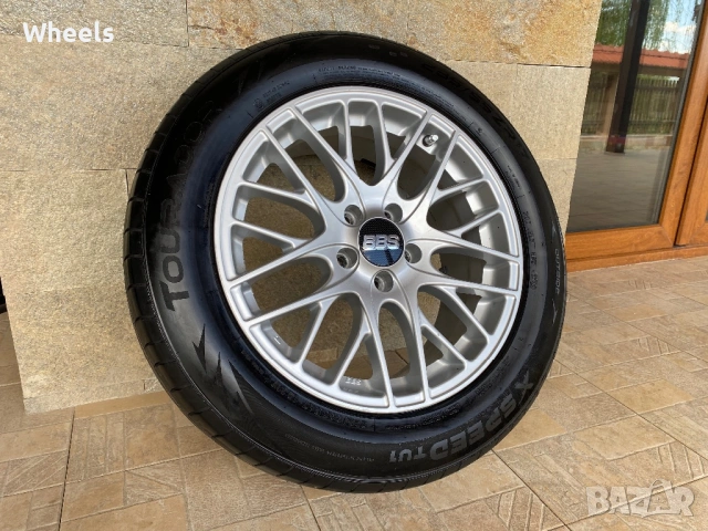 17" 5x112 BBS CS - Vw Audi Skoda Seat Mercedes , снимка 3 - Гуми и джанти - 54291902