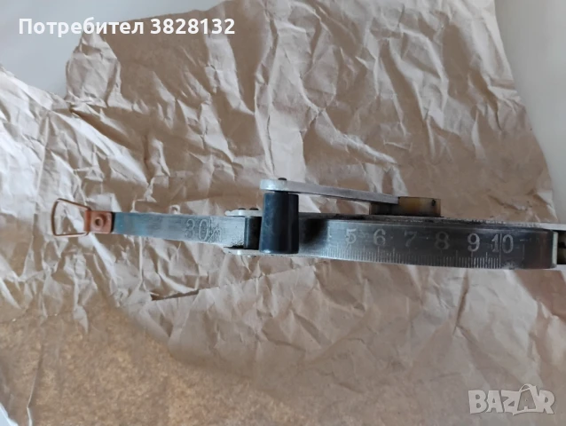 стара българска рулетка 30м, снимка 5 - Други ценни предмети - 50998083