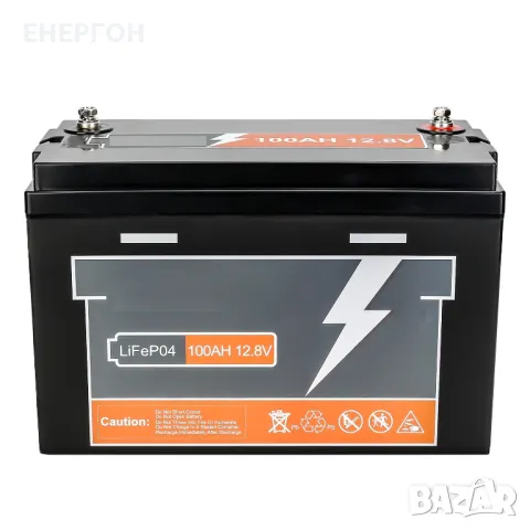 ГОТОВ 100ач 12v ТЯГОВ Lifepo4 Акумулатор Литиево желязо фосфатен лодки каравана кемпер, снимка 2 - Аксесоари и консумативи - 47733821