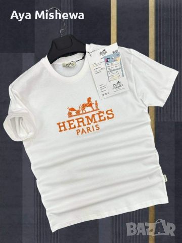 мъжка тениска Hermes , снимка 1 - Тениски - 46373757