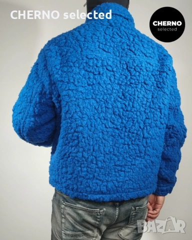 Яке с изкуствен шърлинг ZARA Faux Shearling Jacket – размер L – ново с етикети, снимка 11 - Якета - 52930129