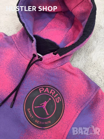 Мъжки суитшърт NIKE JORDAN PARIS SAINT GERMAIN. Размер XS/S, снимка 7 - Спортни дрехи, екипи - 53939571