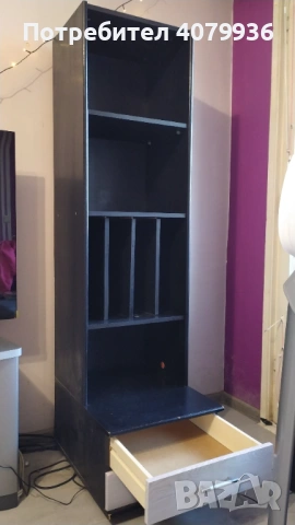 Стара Холна Секция от 4 модула - шкафове + гардероб, снимка 7 - Секции и витрини - 54156678