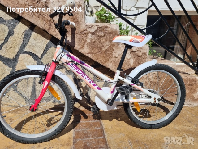 Продавам Детски велосипед за момиче като нов, снимка 2 - Детски велосипеди, триколки и коли - 54129789