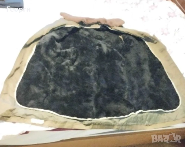 шуба с кожена подплата, снимка 5 - Палта - 52233047