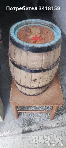 дървено буре 