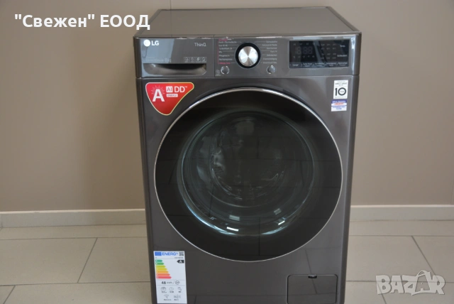 Пералня с функция пара и директно задвижване LG F4WV708P2BA