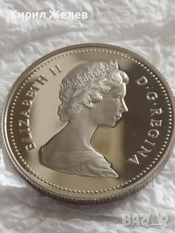 Лот монети 6 броя Канадски долари, центове непипани мат гланц перфектно състояние 42636, снимка 8 - Нумизматика и бонистика - 45021042