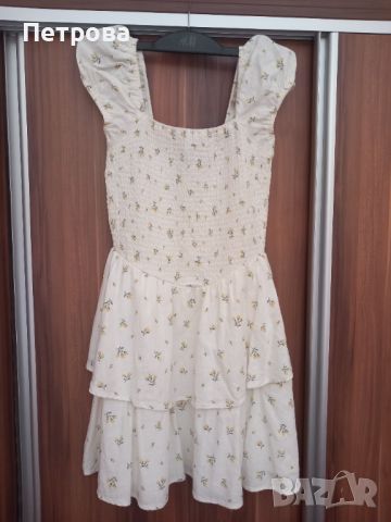 Нова лятна рокля на H&M - размер XS, снимка 7 - Рокли - 45902964
