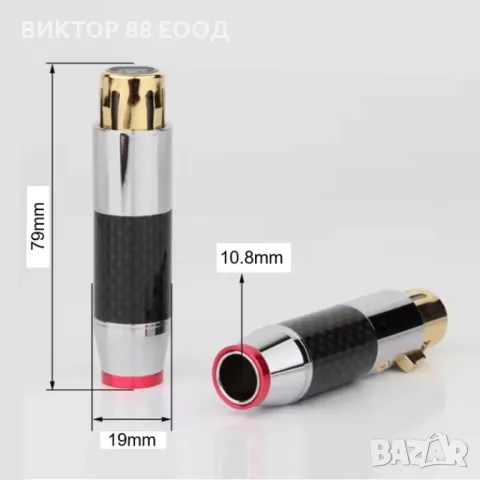 XLR Connectors - №5, снимка 5 - Други - 47311197