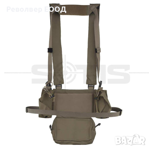 ТАКТИЧЕСКА ЖИЛЕТКА PMC MICRO D CHEST RIG – GREEN, снимка 3 - Екипировка - 45056954