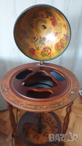 Глобус бар, снимка 3 - Антикварни и старинни предмети - 53747174