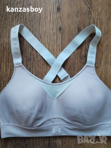 Under Armour UA Infinity High Bra - страхотно дамско бюстие КАТО НОВО С/М, снимка 4 - Корсети, бюстиета, топове - 53036005