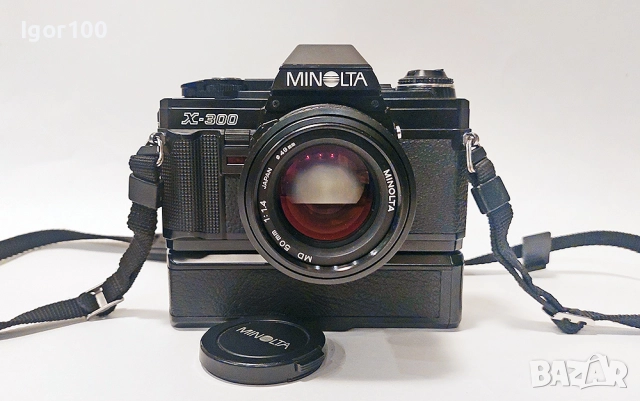 MINOLTA Х-300 - филмова камера, снимка 1