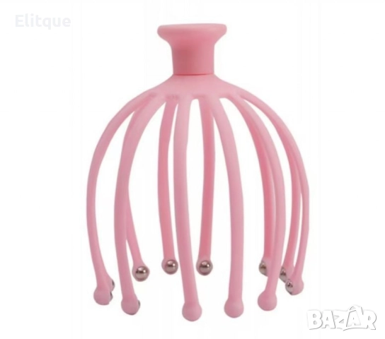 Пластмасов апарат за капилярен масаж на главата