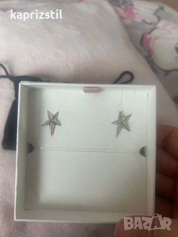 Mugler / Angel обици , снимка 2 - Обеци - 53509463