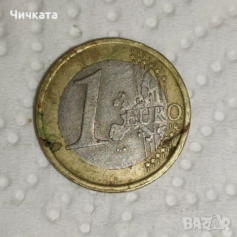 Продавам монета от 1 евро - 2002 Италия 