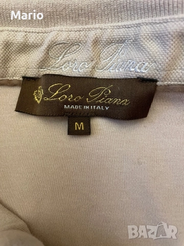 Loro Piana мъжка поло тениска М, снимка 6 - Ризи - 52913597
