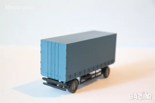 HERPA? WIKING? H0 1/87 РЕМАРКЕ КАМИОН МОДЕЛ КОЛИЧКА, снимка 4 - Колекции - 50338793