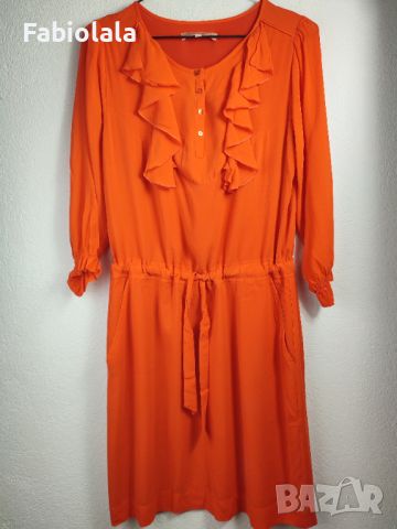 Essentiel zijde jurk XS, снимка 5 - Рокли - 45635382