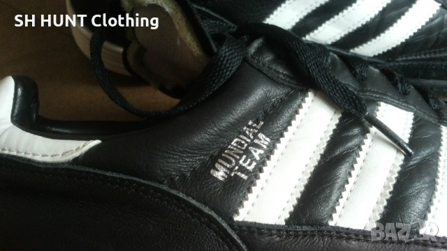 Adidas MUNDIAL TEAM Размер EUR 46 2/3 / UK 11 1/2 стоножки естествена кожа 158-14-S, снимка 5 - Футбол - 53042758