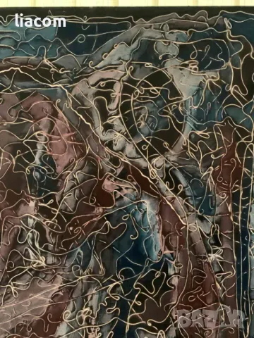 НИКОЛА ЕНЕВ акрил/платно 92/73, снимка 5 - Картини - 50178363