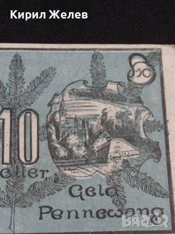 Банкнота НОТГЕЛД 10 хелер 1920г. Австрия перфектно състояние за КОЛЕКЦИОНЕРИ 45074, снимка 3 - Нумизматика и бонистика - 45571282