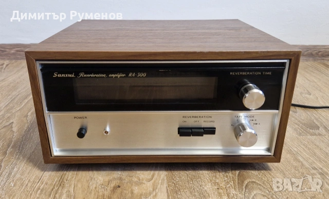 Sansui RA-500 Reverberation Amplifier , снимка 8 - Ресийвъри, усилватели, смесителни пултове - 54162662