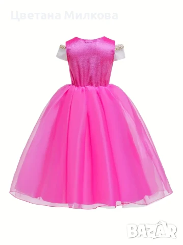 Детска рокля в комплект с много аксесоари, снимка 5 - Детски рокли и поли - 51091799