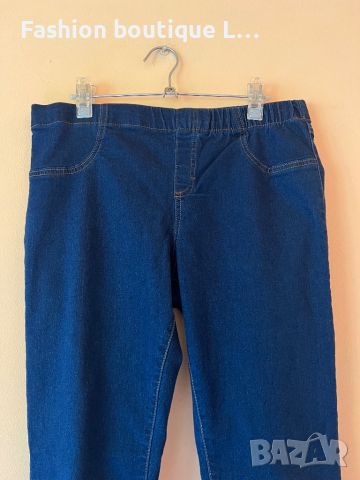 Beloved Дънкен клин панталон с еластант 42 размер 👖 , снимка 2 - Панталони - 45747879