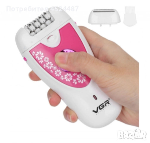 Многофункционален електрически епилатор VGR, V-722, снимка 2 - Епилатори - 52658518