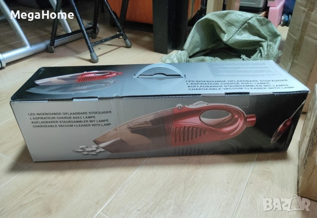 Вертикална безкабелна прахосмукачка Torrnado Red 4в1, HEPA миещ се филтър, 1200W, Червена, снимка 12 - Прахосмукачки - 53137677