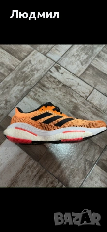 Мъжки маратонки Adidas – оранжеви, като нови, снимка 6 - Други - 53665549