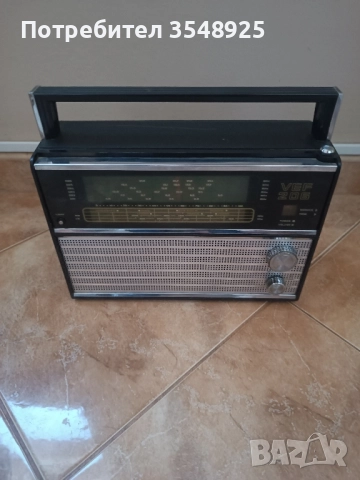 Старо радио Веф/ VEF 206, снимка 4 - Антикварни и старинни предмети - 52103644
