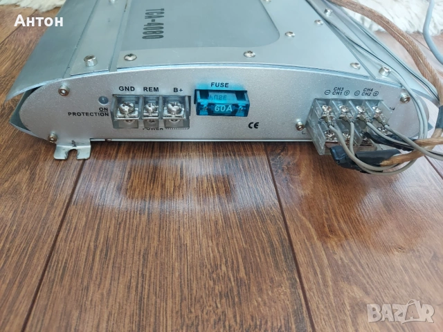 Мощна Бас Каса 12" + Усилвател Thunder TCA-4080 Пълен комплект за кола, снимка 3 - Аксесоари и консумативи - 53782163