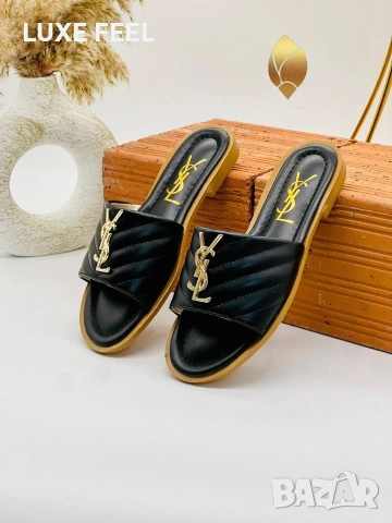 YVES SAINT LAURENT 💎Дамски Чехли 36-41н , снимка 5 - Чехли - 54045231