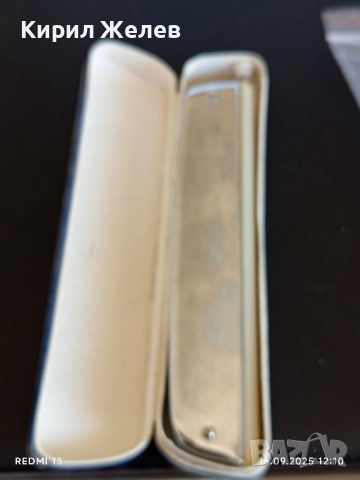 Винтидж устна хармоника производство Китай уникат рядка за КОЛЕКЦИЯ 50493, снимка 5 - Други ценни предмети - 51730903