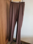 Елегантен дамски панталон с висока талия и ръб, снимка 1