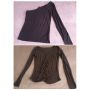 Комплект от 2 блузи в черно, М размер, New Yorker, Спиди , снимка 1 - Блузи с дълъг ръкав и пуловери - 45304968
