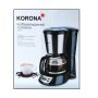 Кафе Машина KORONA 12113 -KORONA stainless steel coffee maker, снимка 5
