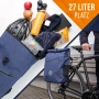 Велосипедна чанта Forrider 3 в 1 за багажник с раница, водоустойчива 27 LI, светлоотразителна I, вел, снимка 5